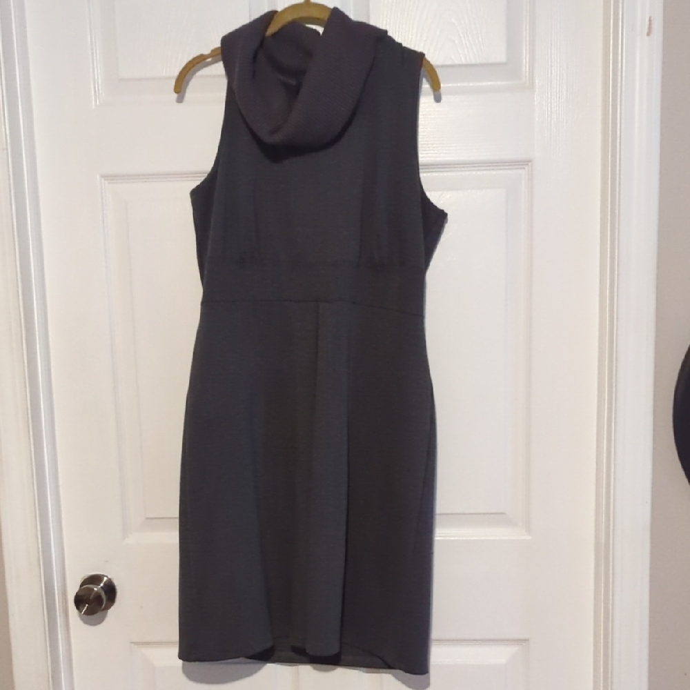 Spense Charcoal Sleeveless Dress